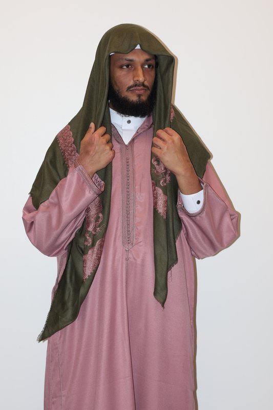 Black Olive and Pink - View 4