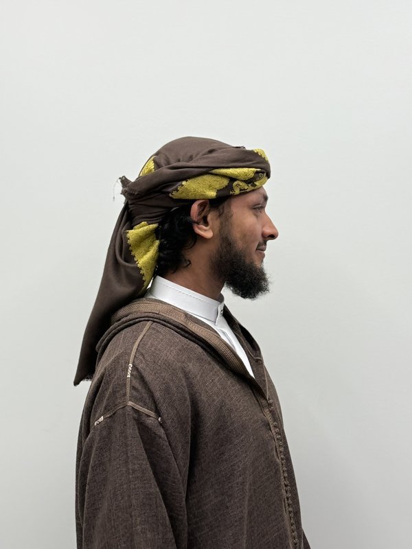 Dark Brown and Gold - View 3