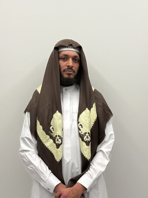 Dark Brown and Tea Green