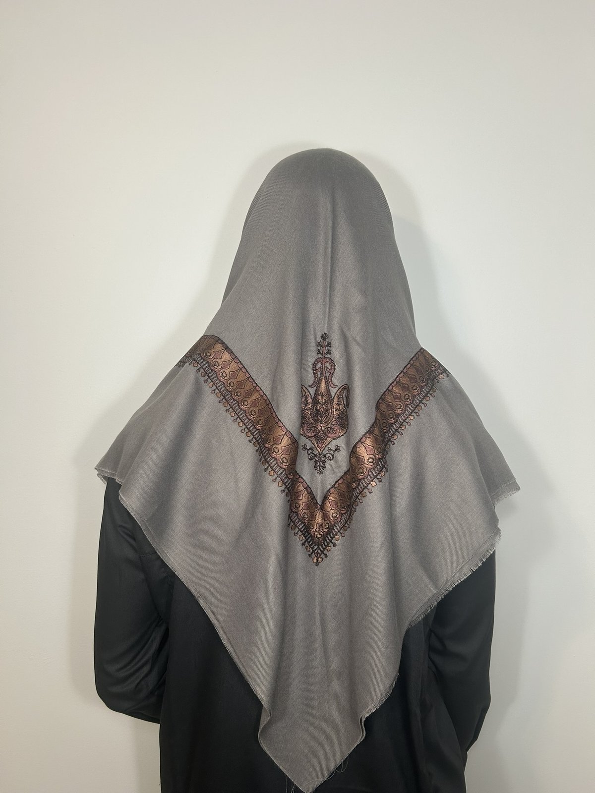 Gray and Dark Brown