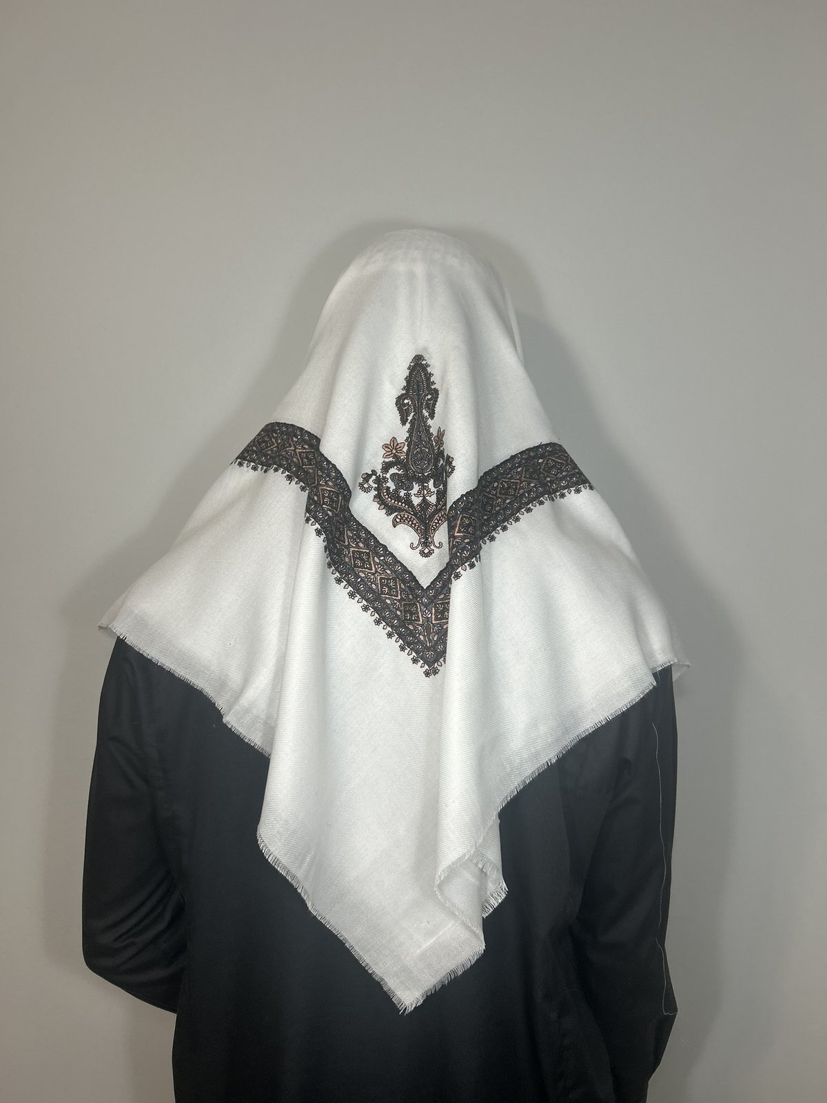 White and Black and Dark Brown