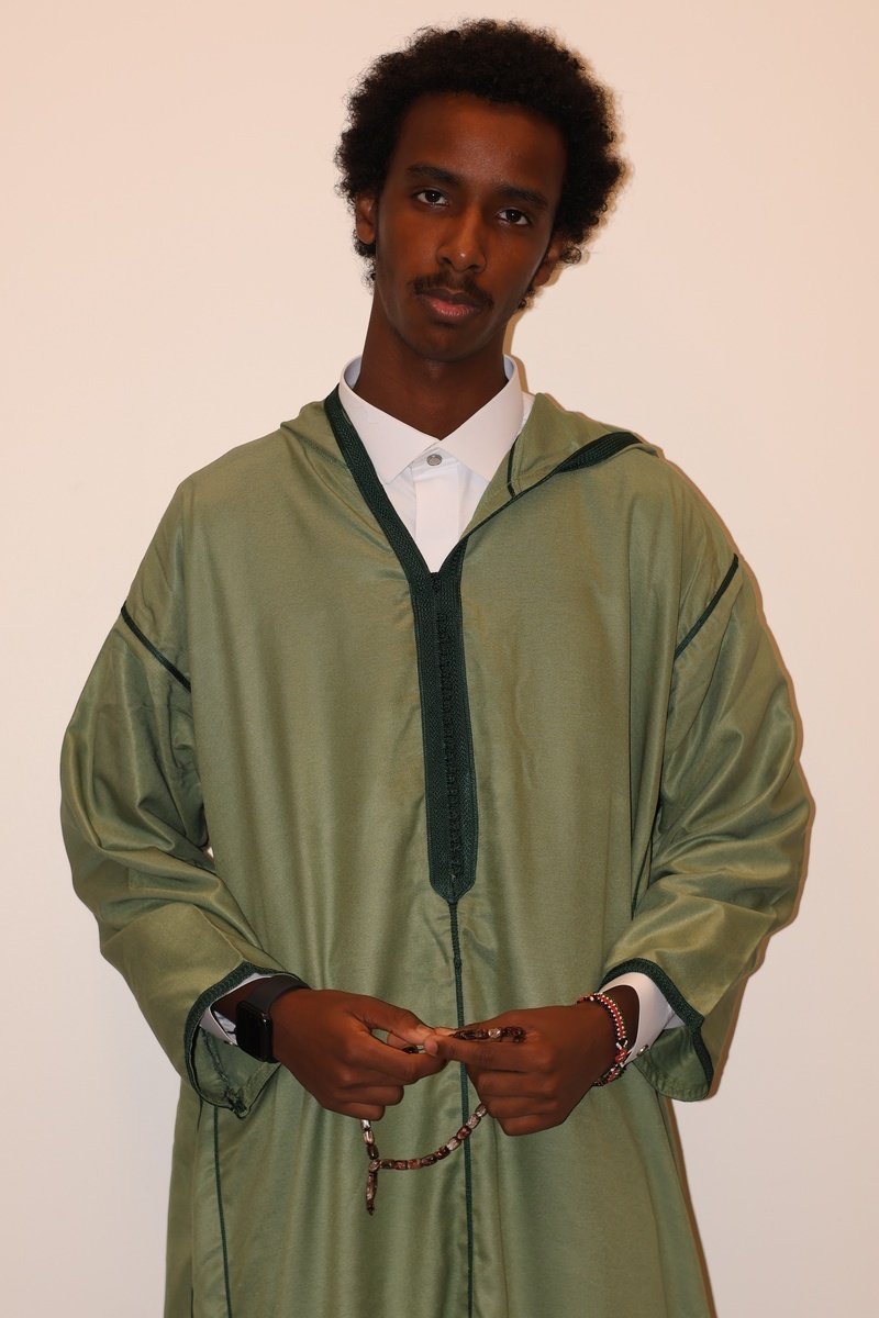 Zaytoon Green Djellaba